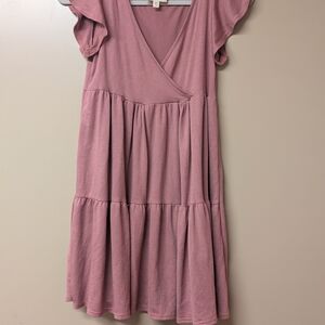 See You Monday Pink Mini Dress